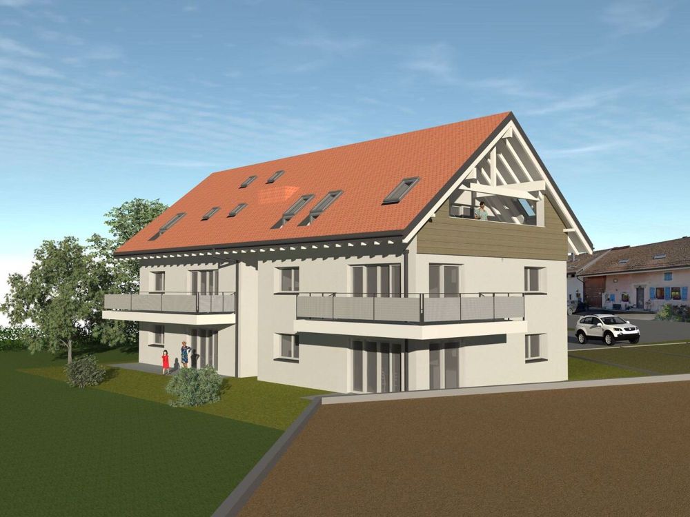 Poliez-le-Grand in 5 Minuten von Echallens, 5 Apartments in PPE - Bild 1