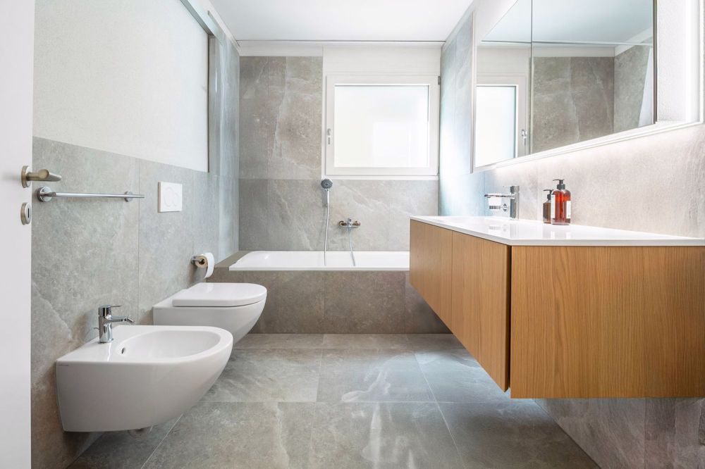 Residenz Artore - Wohnen mit Blick auf die Burgen von Bellinzona - Bagno