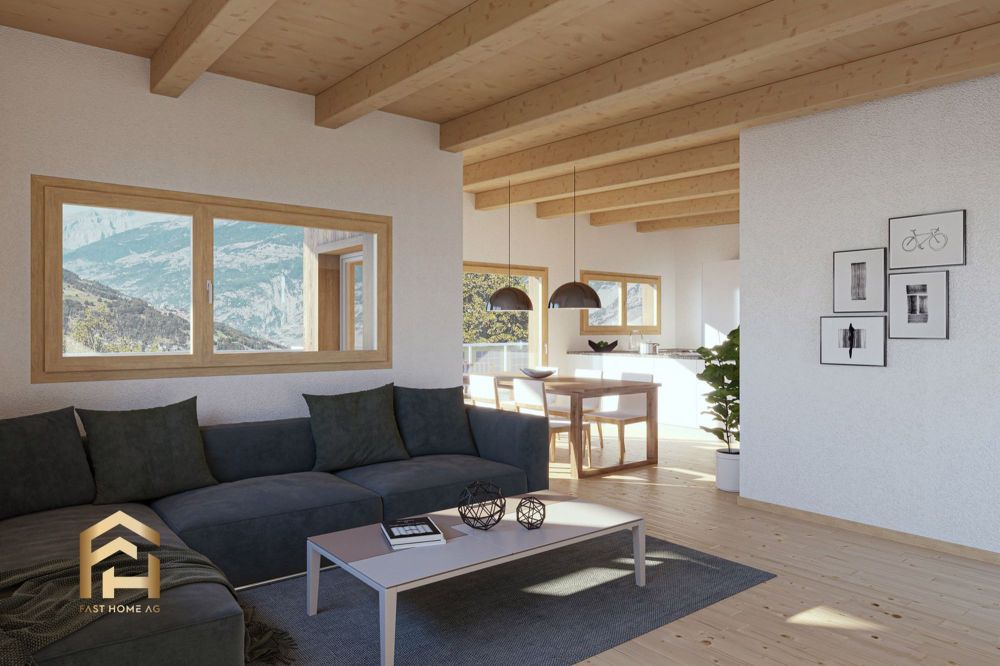 Neubau-Projekt: Traumhafte 5.5 ZWG im Erdgeschoss zu verkaufen - Bild 1