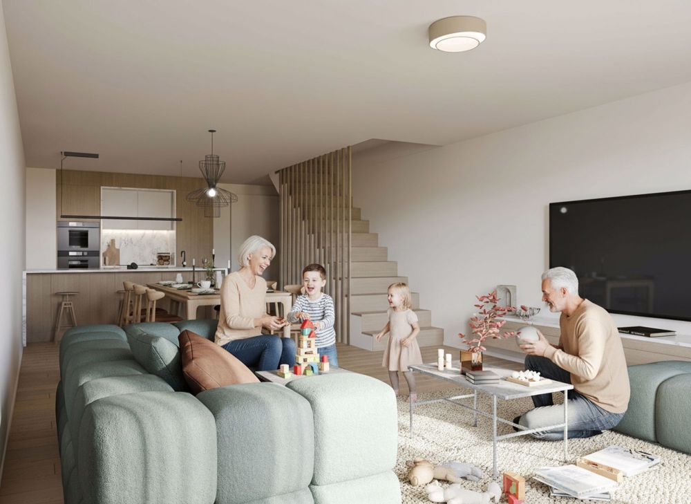 Geräumiges 3,5-Zimmer-Duplex im Erdgeschoss mit Gartenzugang - Stadtzentrum - Bild 5