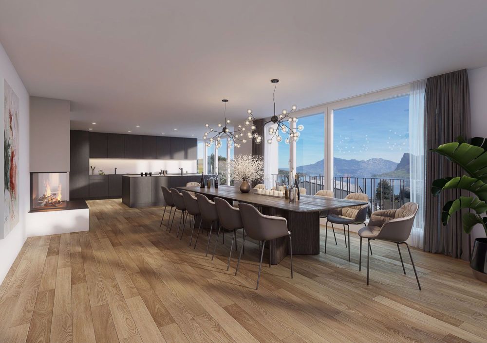 ?? Elegante 4.5-Zimmerwohnung im Erdgeschoss in Hergiswil – exklusiver Ausbau im modernen Neubau - Bild 3