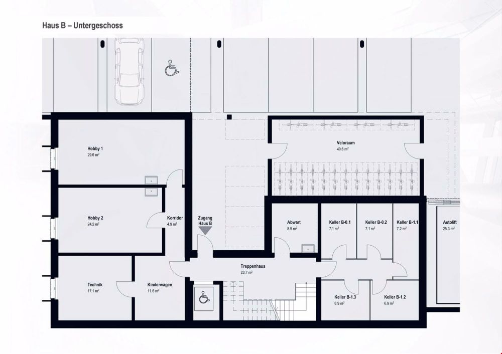 Top-3,5-Zimmer-Wohnung mit privatem Garten ! B02 - Bild 6