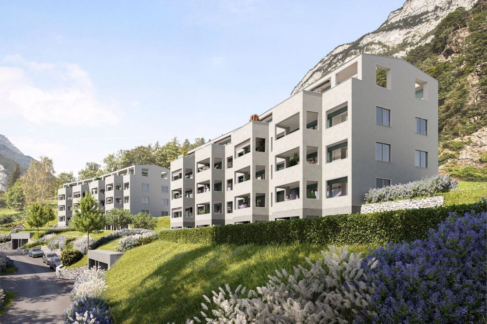 Moderne 2.5-Zimmer-Neubau-Wohnung mit Bergblick in Erstfeld - Bild 2