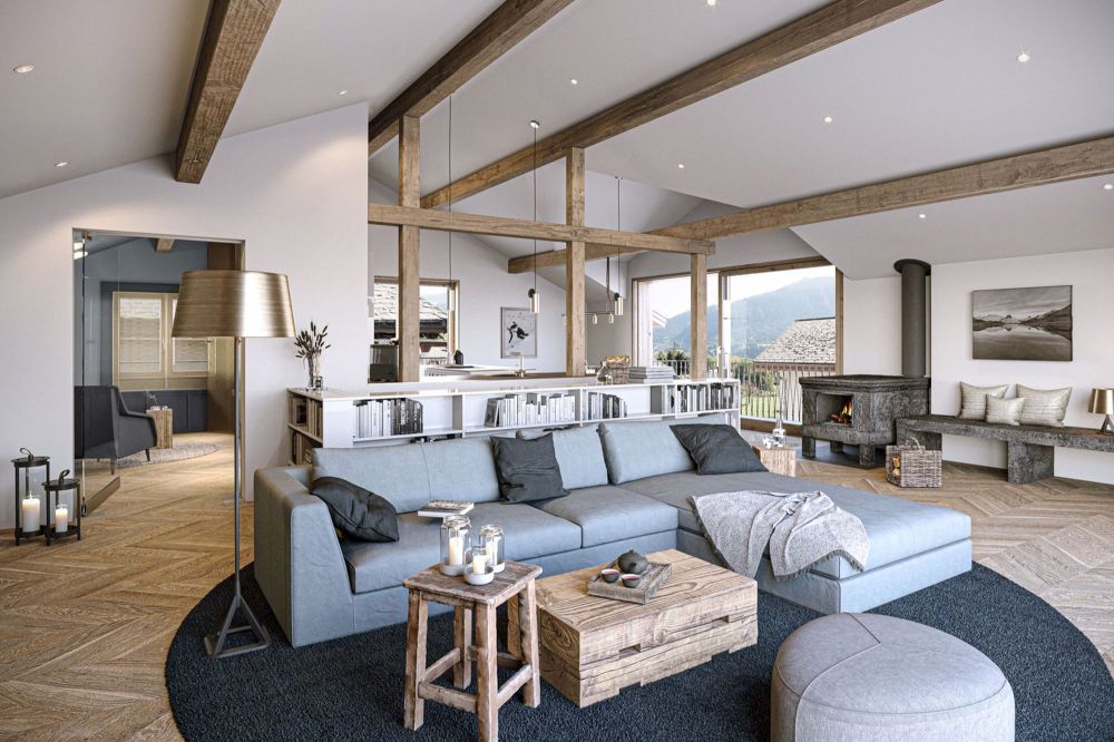 Exklusives Wohnhaus in Schluein – Einzigartig mit Bergpanorama - Bild 1