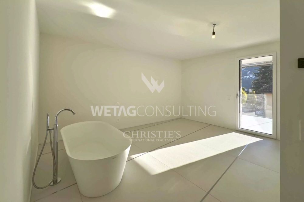 Lugano-Magliaso: modernes Penthouse mit grosser Dachterrasse & Seeblick zu verkaufen, auch als Zweitwohnsitz verfügbar - Bild 4