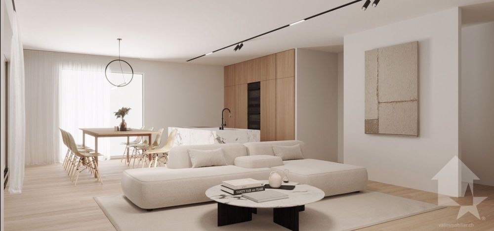 Appartement 3,5 pièces de 103 m2 avec terrasse et pelouse - Bild 5