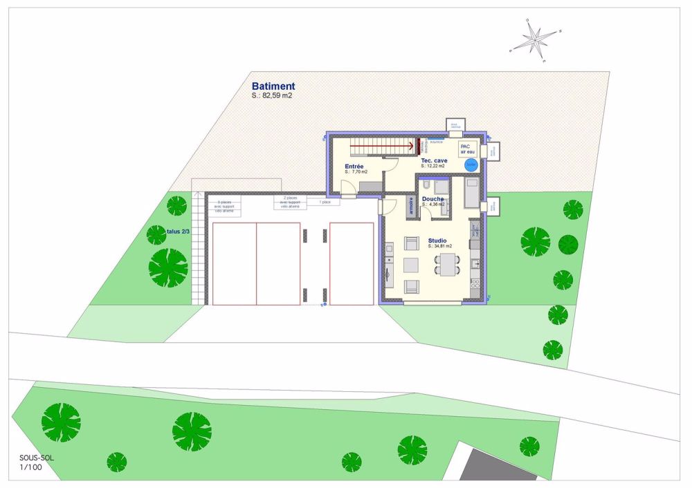 Neues Chalet mit Studio in Châtel-sur-Montsalvens - Bild 8