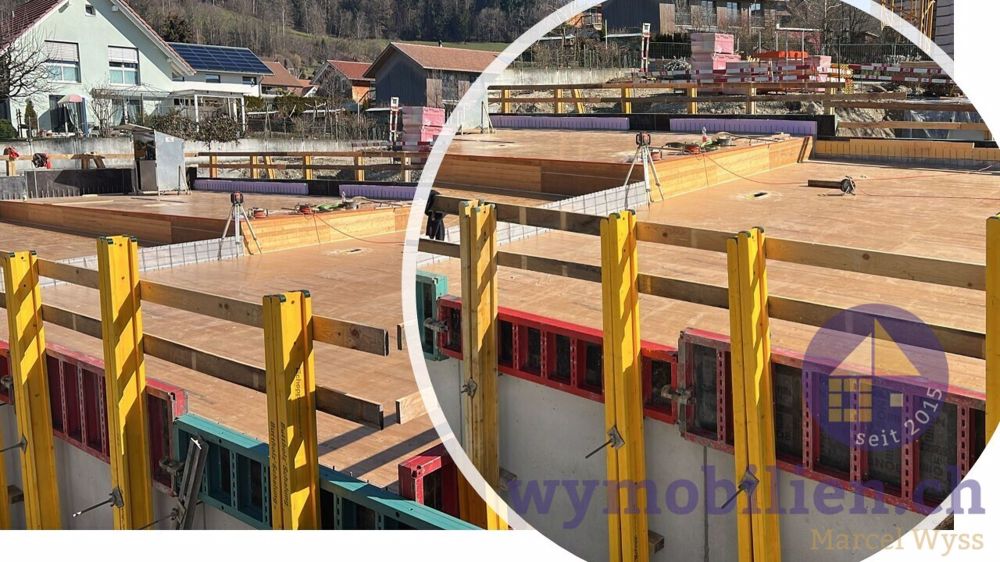 Einzug Frühling 2026! 3.5 Zimmer, 2 Bäder, Lift! - Es geht vorwärts auf der Baustelle (6.3.2025)