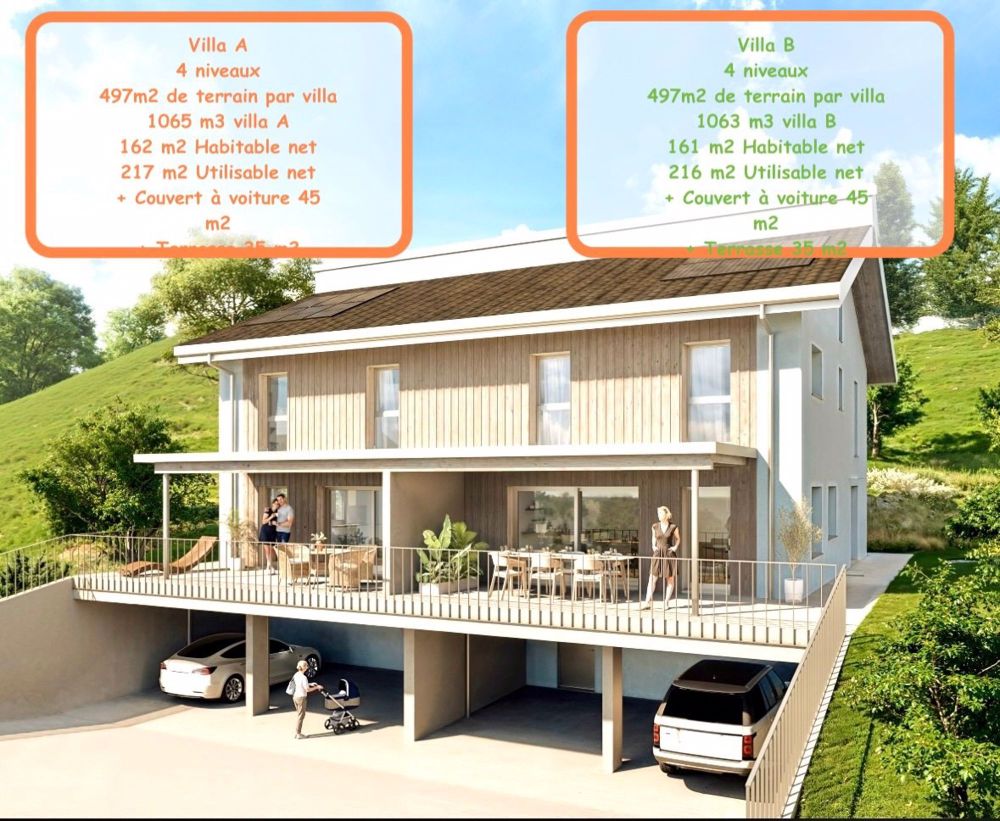 Magnifique villa jumelée de 5,5 pièces à Tatroz, lot B - Bild 7
