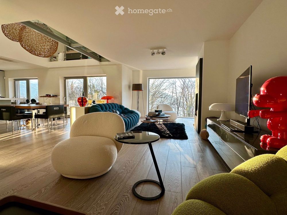 Magnifique Villa neu gebaut mit 7 Zimmern und Panoramablick in Chardonne - Bild 9
