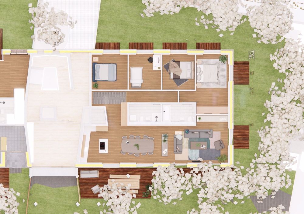WILLKOMMEN IM HÜBELI PARK - 5.5-Zi-Garten-Wohnung - wohnen wie im Haus! - Bild 3