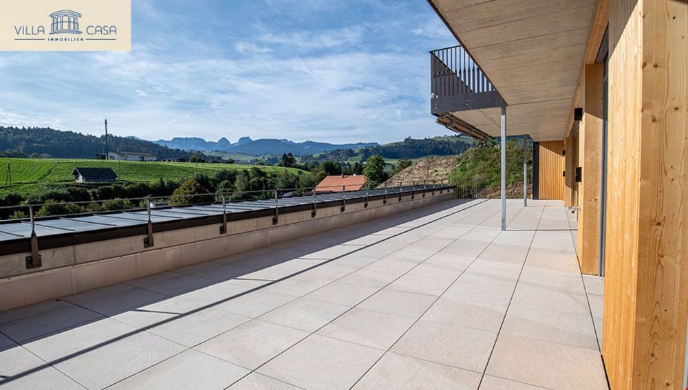 Moderne Wohnung mit 88 m² grosser Terrasse und Panoramablick in Riggisberg - Bild 10
