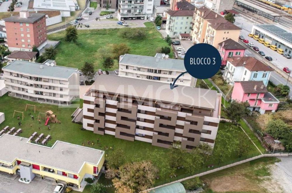Etagenwohnung | 6710, Biasca - Palazzo blocco 3