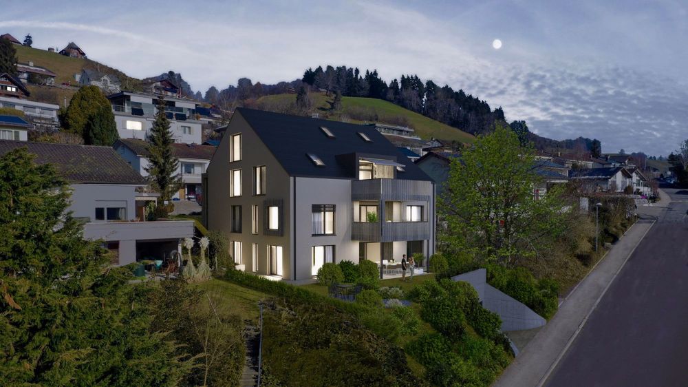 Highlight in Langnau ! ; - 1.5 Zimmer-Gartenwohnung ... - Bild 1
