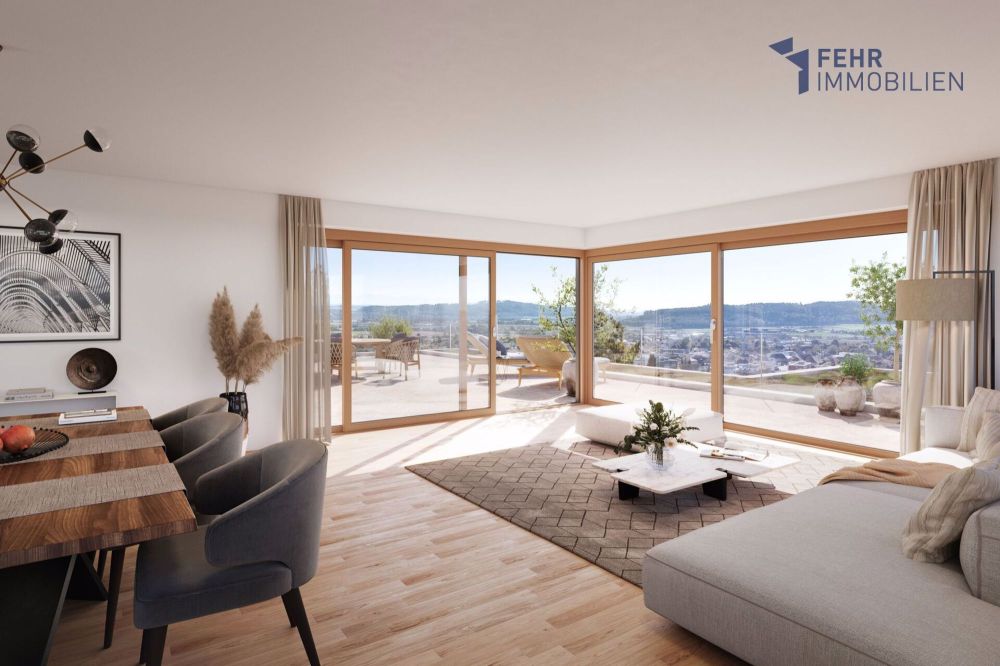 Fehr Immobilien - Exklusive 4½-Zi.-Terrassenvilla zum Mitgestalten - Bild 3