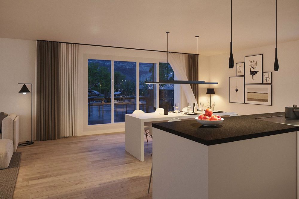3,5 Zimmer von Ausnahme in Chalais - fast 100m2! - Bild 10