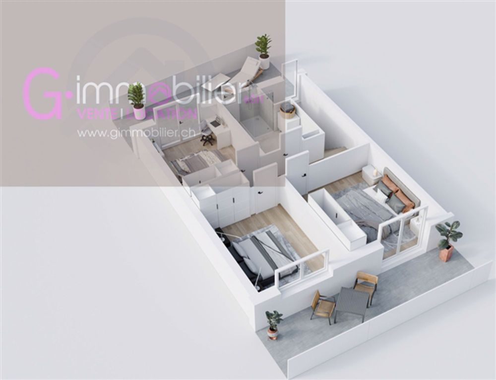 Einzigartiges Projekt auf den Höhen von Monthey, in einem Villenviertel - Bild 3