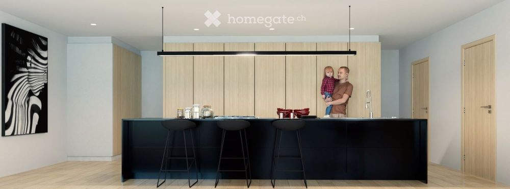 Zu Verkaufen auf Plänen – 5 Apartments mit hohem Standard in den Höhen von Marly (Fribourg) - Bild 12
