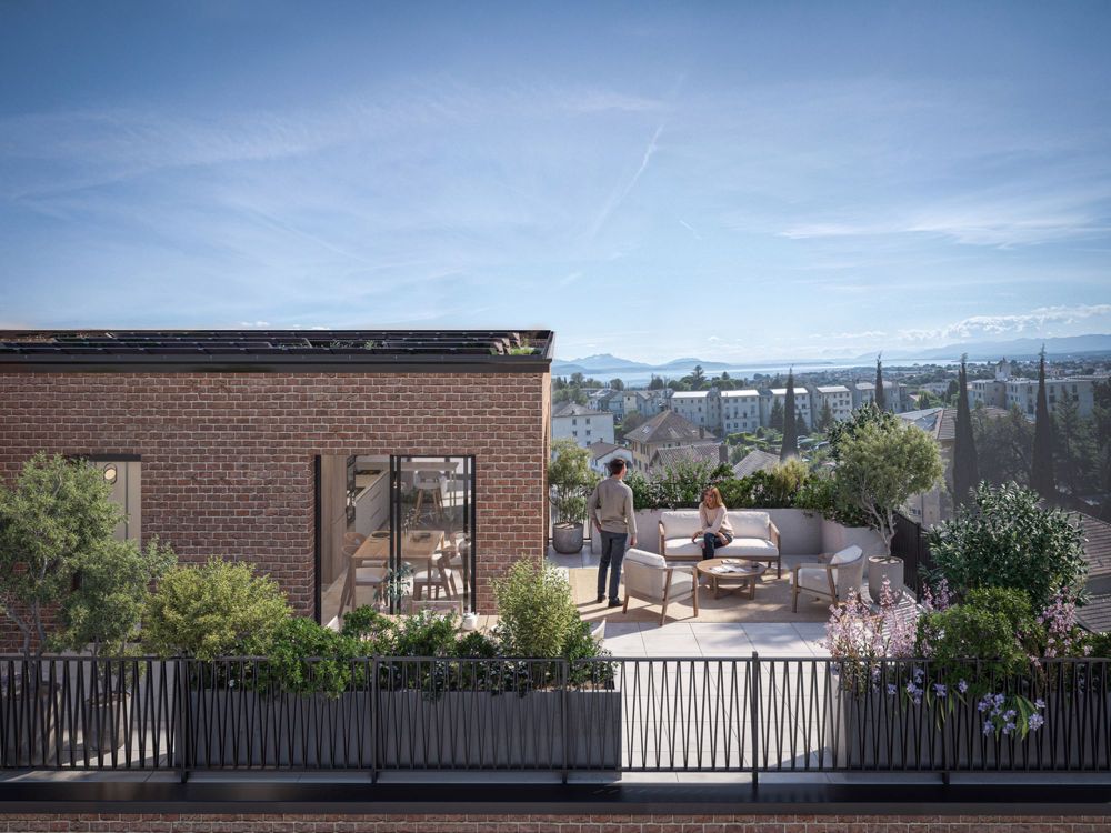 Penthouse lumineux-Terrasse panoramique-Minergie-3,5 pièces-120m² - Bild 5