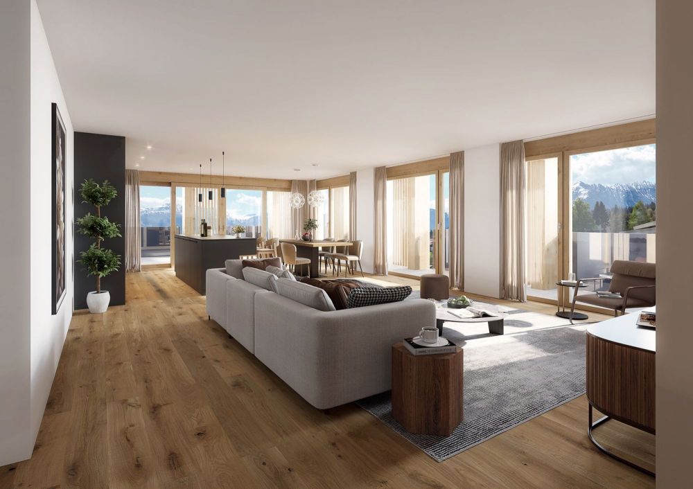 Exklusive 4.5-Zimmer-Maisonette-Ferienwohnung WIRKLICH AN BESTER LAGE IN FLIMS - Bild 2