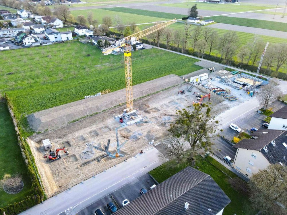 4.5 Z.-Attika Wohnung West, 139m2 Netto Wohnfläche, 71m2 Dachterrasse - Aushub 2