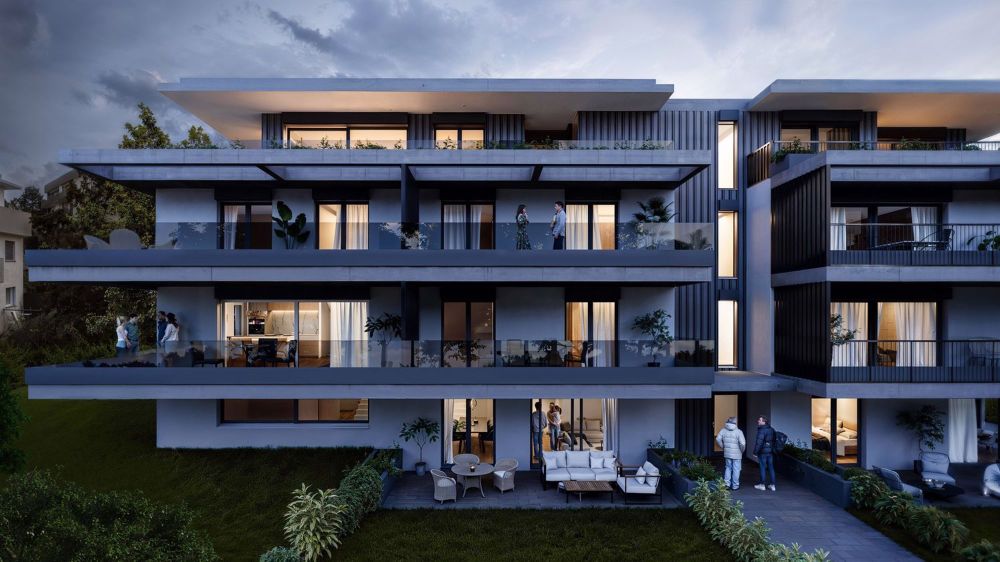 Magnifique triplex de standing avec jardin et terrasse. Nouvelle construction, Morges Centre ville - Bild 4