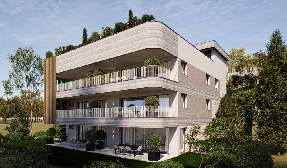 NUOVO ED ESCLUSIVO 2.5 LOCALI CON VISTA LAGO GIARDINO - Bild 1