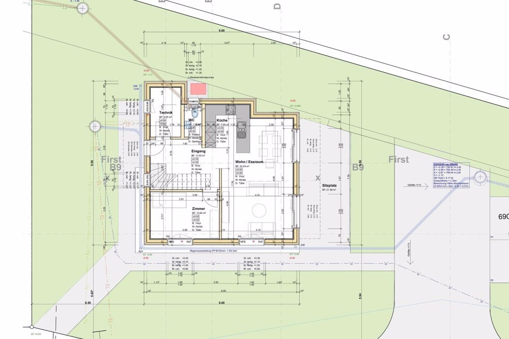 Modernes Einfamilienhaus mit Minergie-Standard in Wiggen - Bild 3
