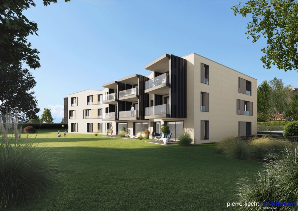 Moderne und helle Wohnung in Cortaillod - Bild 1
