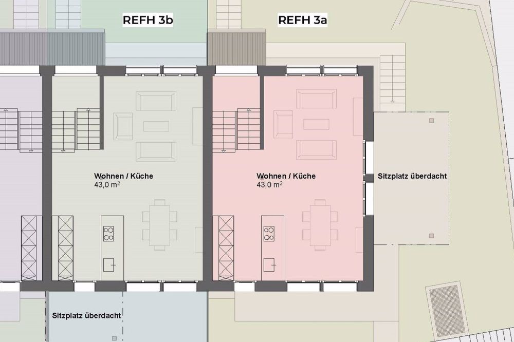 Modernes Reiheneinfamilienhaus an leicht erhöhter Lage - Bild 6
