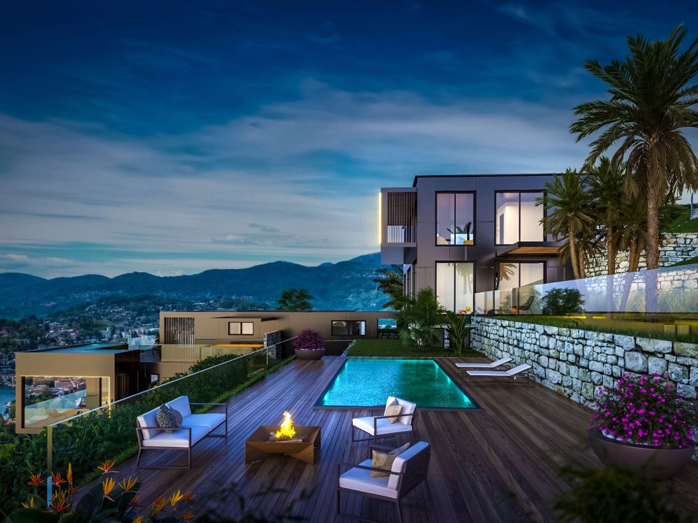 Villa Panoramica ad Aldesago Progetto innovativo unico nel suo genere | dreamo.ch - Bild 3