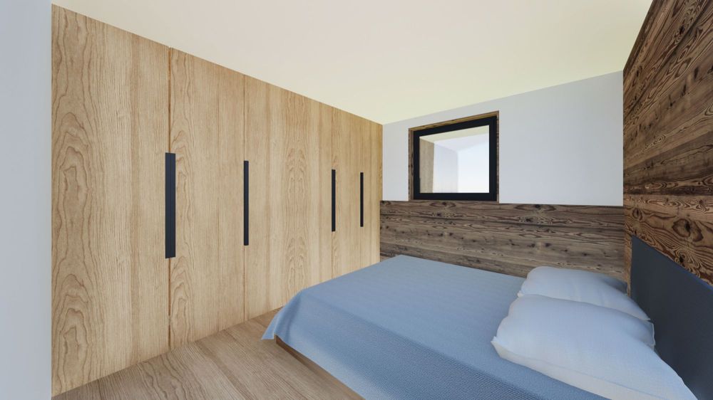Superbe projet de rénovation d'une grange à Champsec - chambre 1