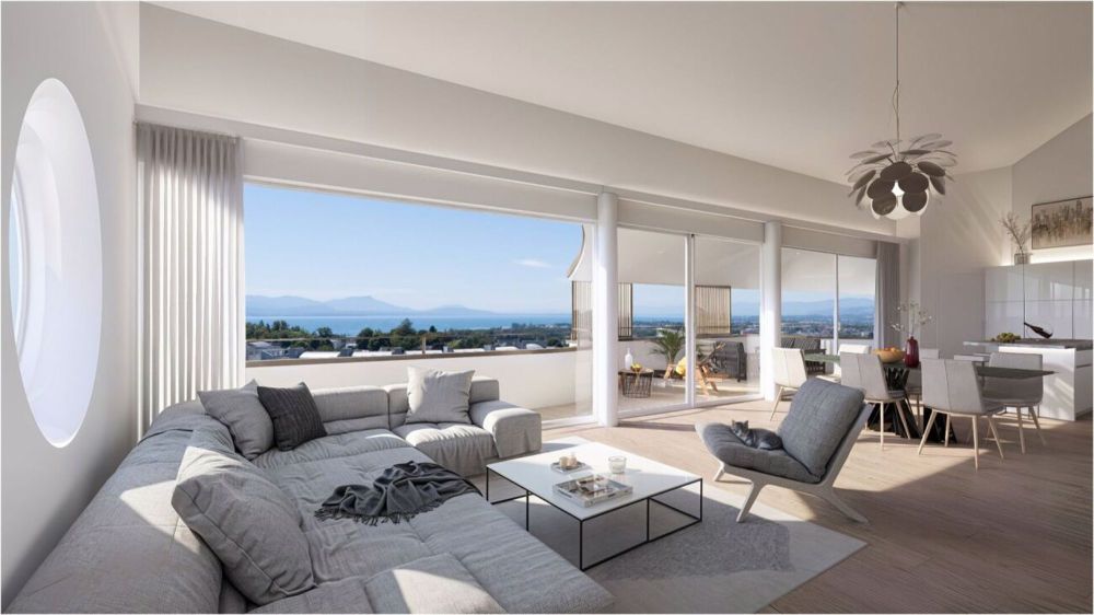 Dachgeschoss N°16 - Panoramablick auf den See und die Alpen - Bild 1