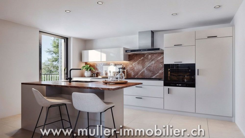 4 moderne Villen mit Abstand, nahe Romont - Bild 9