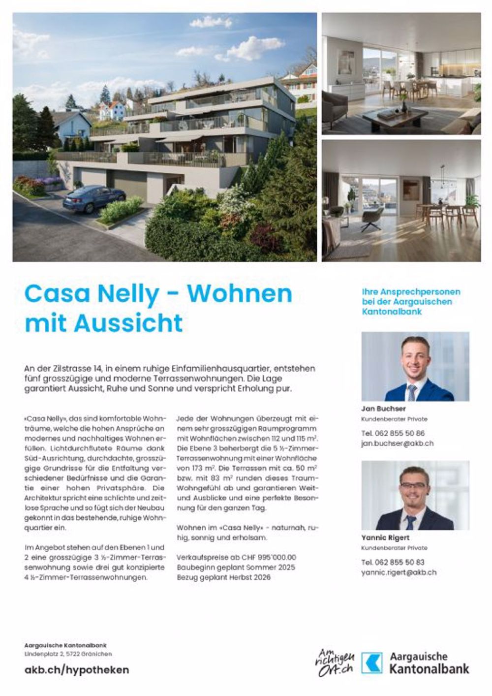 NEUBAU | WOHNEN MIT AUSSICHT | SONNIGE TERRASSEN | HOHE PRIVATSPHÄRE - Bild 8