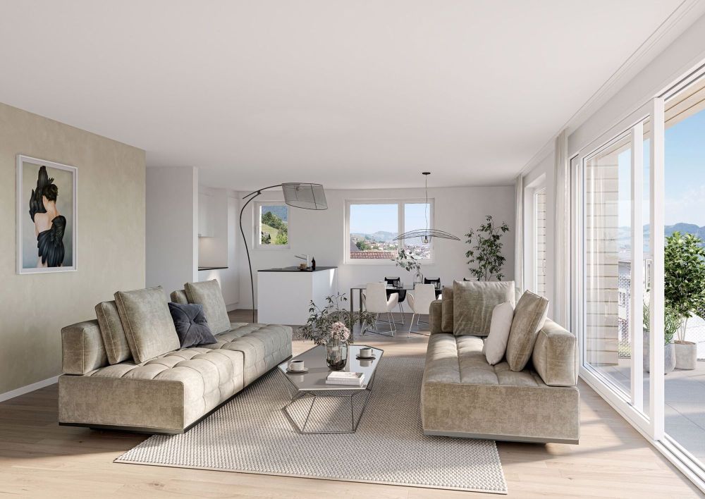 3½-Zimmer-Wohnung Nr. 5, 2. OG Ost "Mühlematt" Beckenried - Bild 4