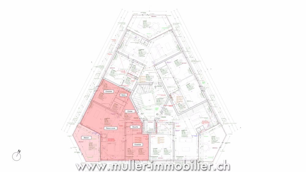 Appartements in Romont - Blick, Sonne und Wohngebiet - Bild 10