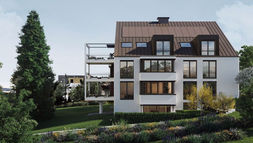 Wohnen im Moment vollkommener Balance - Aussenansicht