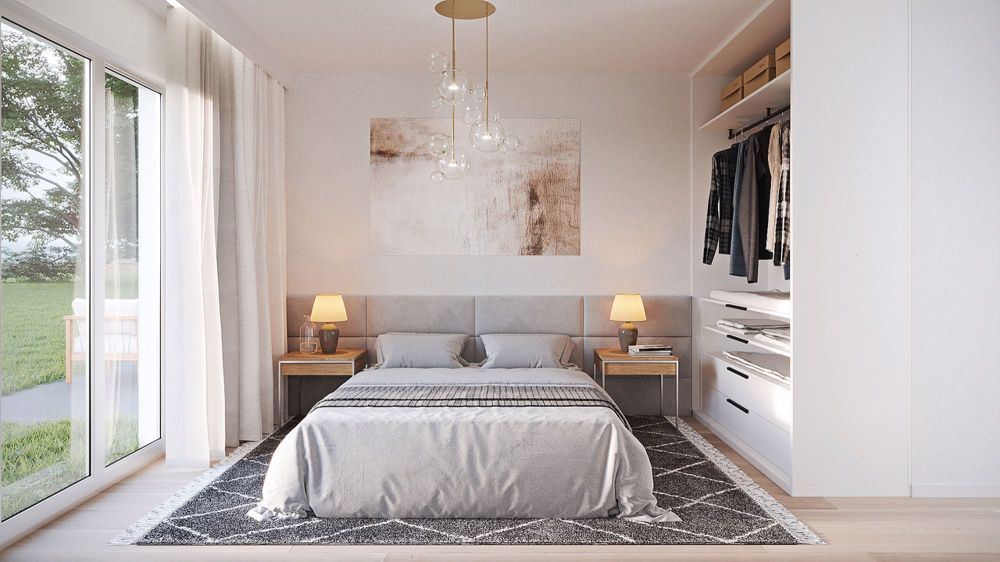 Estavayer / Frasses 2,5-Zimmer-Wohnung Parterre mit Garten von 83 m2 - Bild 5