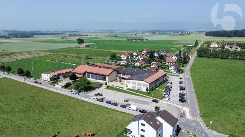 Villars-le-Terroir, chantier ouvert : Spacieux 3.5 pcs de 89 m2 avec balcon - Emplacement central dans le village à 200 mètres de l'Etablissement Primaire 1P-8P