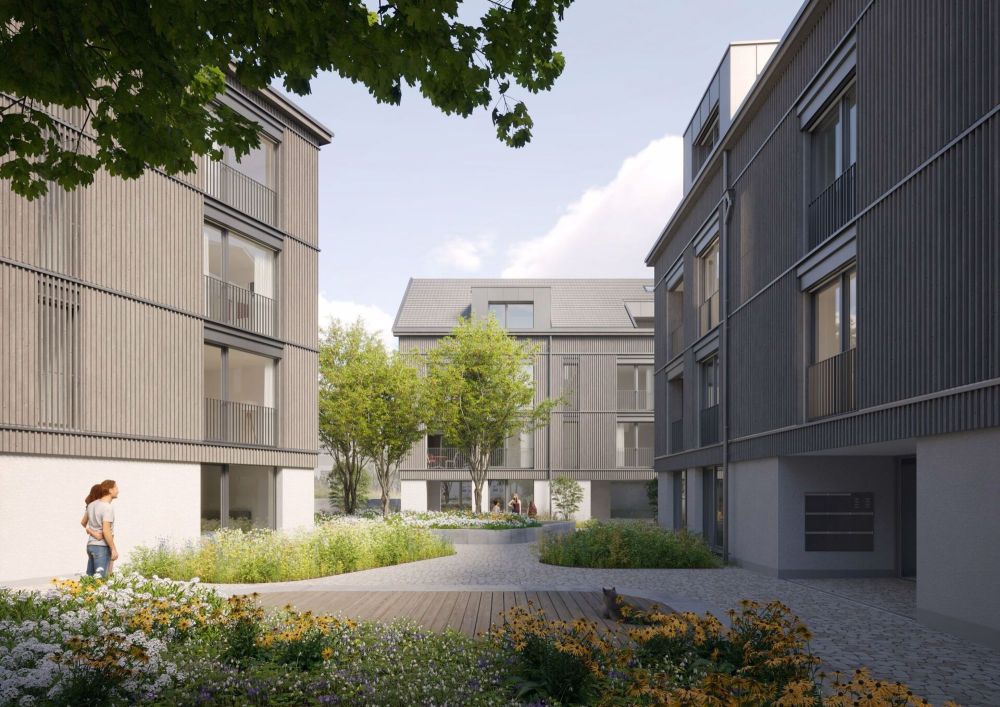 1.5 Zimmer Neubauwohnung / Atelier, Überbauung "Wohnpark Oberdorf" - Bild 1