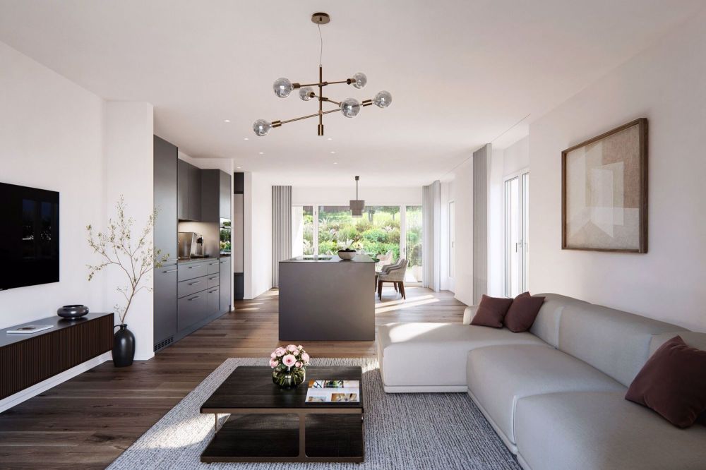 Neubauprojekt Linéa Kreuzlingen: 4.5-Zi. Wohnung mit riesigem Gartenanteil - Bild 2