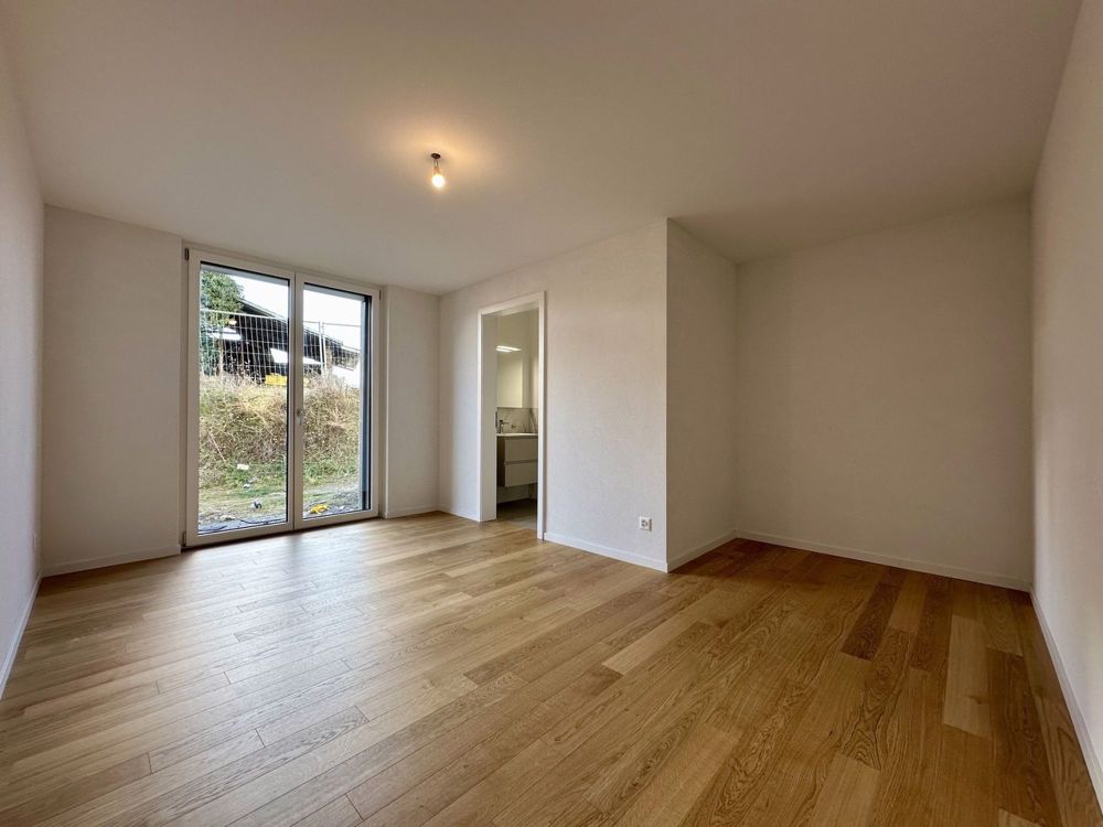 Appartement de haut standing, 3.5 pièces au rez avec jardin - Chambre parentale