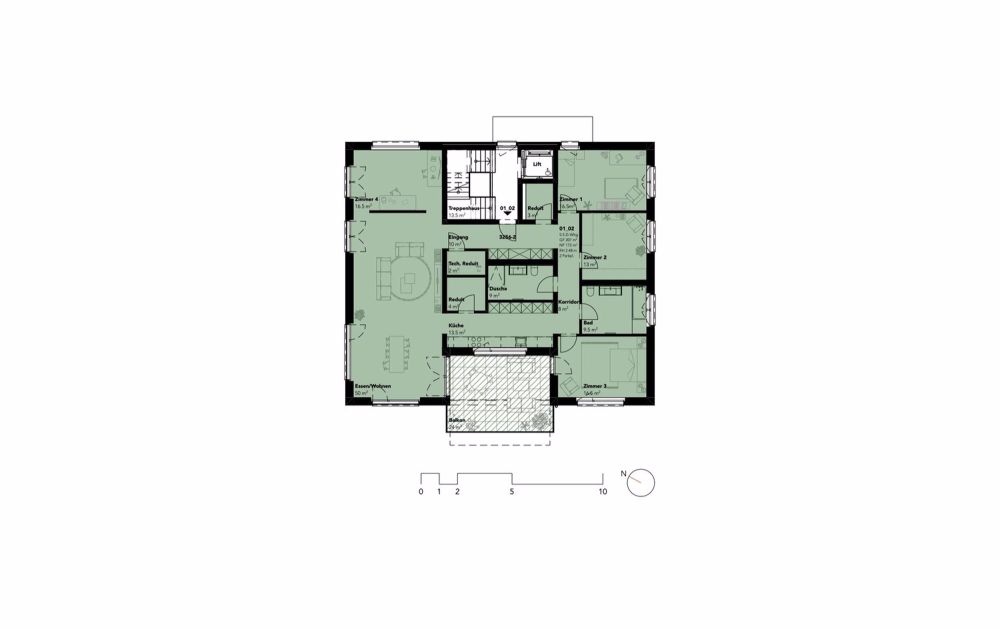 NEUBAUPROJEKT Moderne 5.5-Zimmer-Wohnung in ruhiger Lage von Muri bei Bern - Bild 13