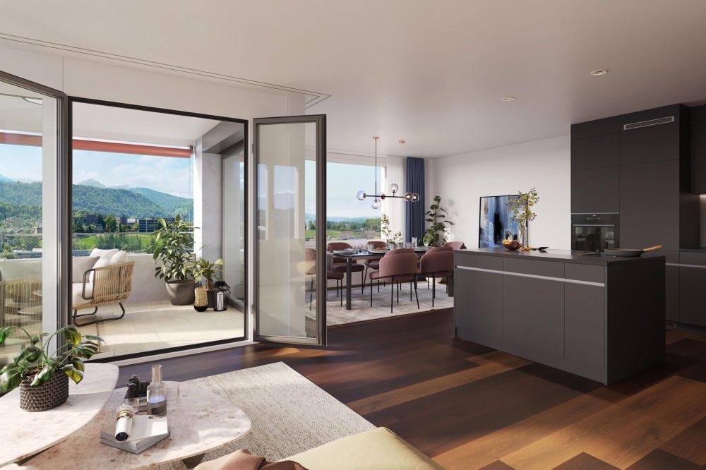 Rüüssegg Wohnen mit Pilatusblick an der Kleinen Emme! - Bild 2