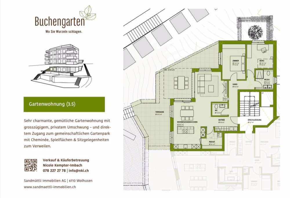 3,5 / 4,5 / 5,5 Zimmer Eigentumswohnungen in 6110 Wolhusen zu verkaufen - Bild 13