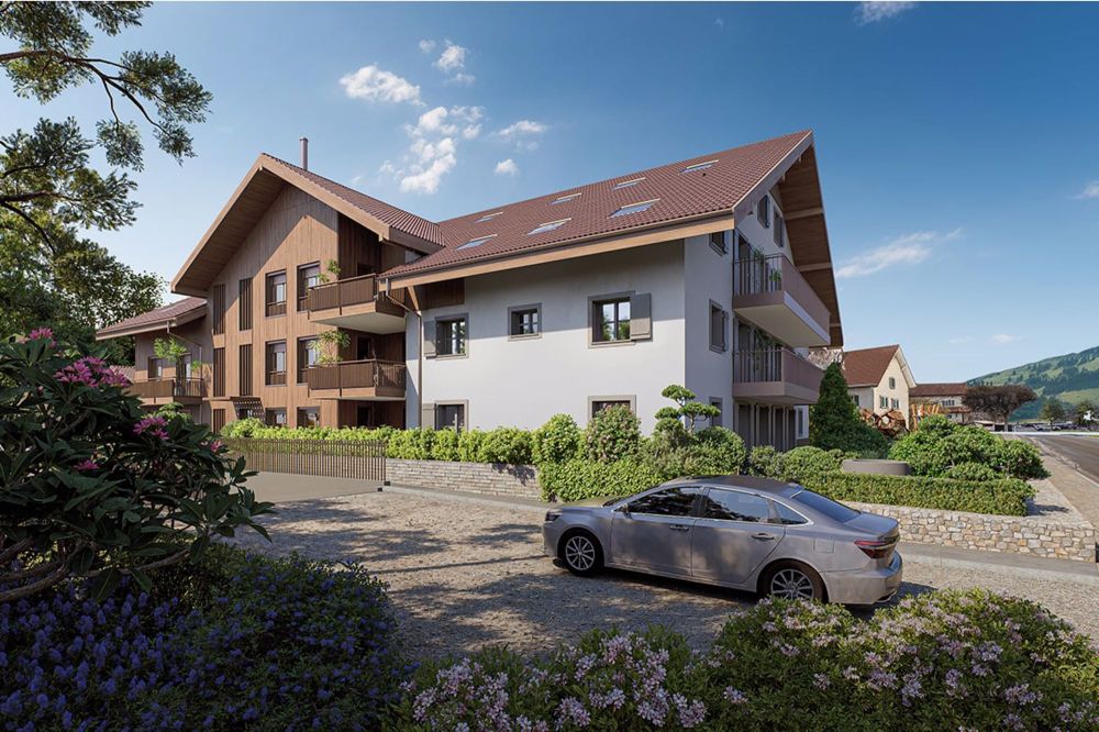 Prächtige 3,5-Zimmer-Wohnung in Echarlens mit Garage - Bild 3