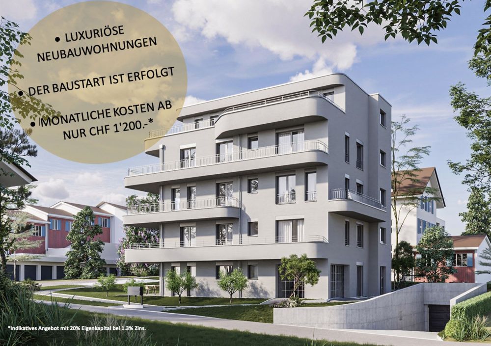3.5-Zimmer Wohnung mit grosszügigem Garten - Bild 2