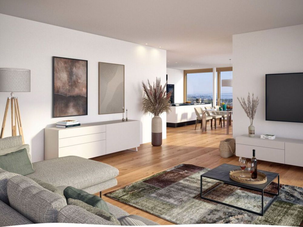 Schlossbach - 3.5 Zimmer Maisonette-Wohnung A102 - Visualisierung