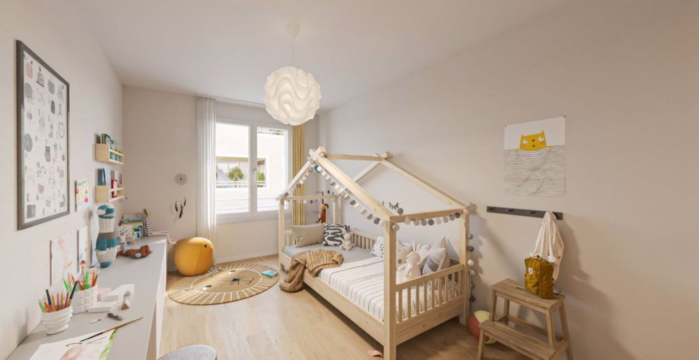 Zentraler und naturnaher Wohntraum - Kinderzimmer